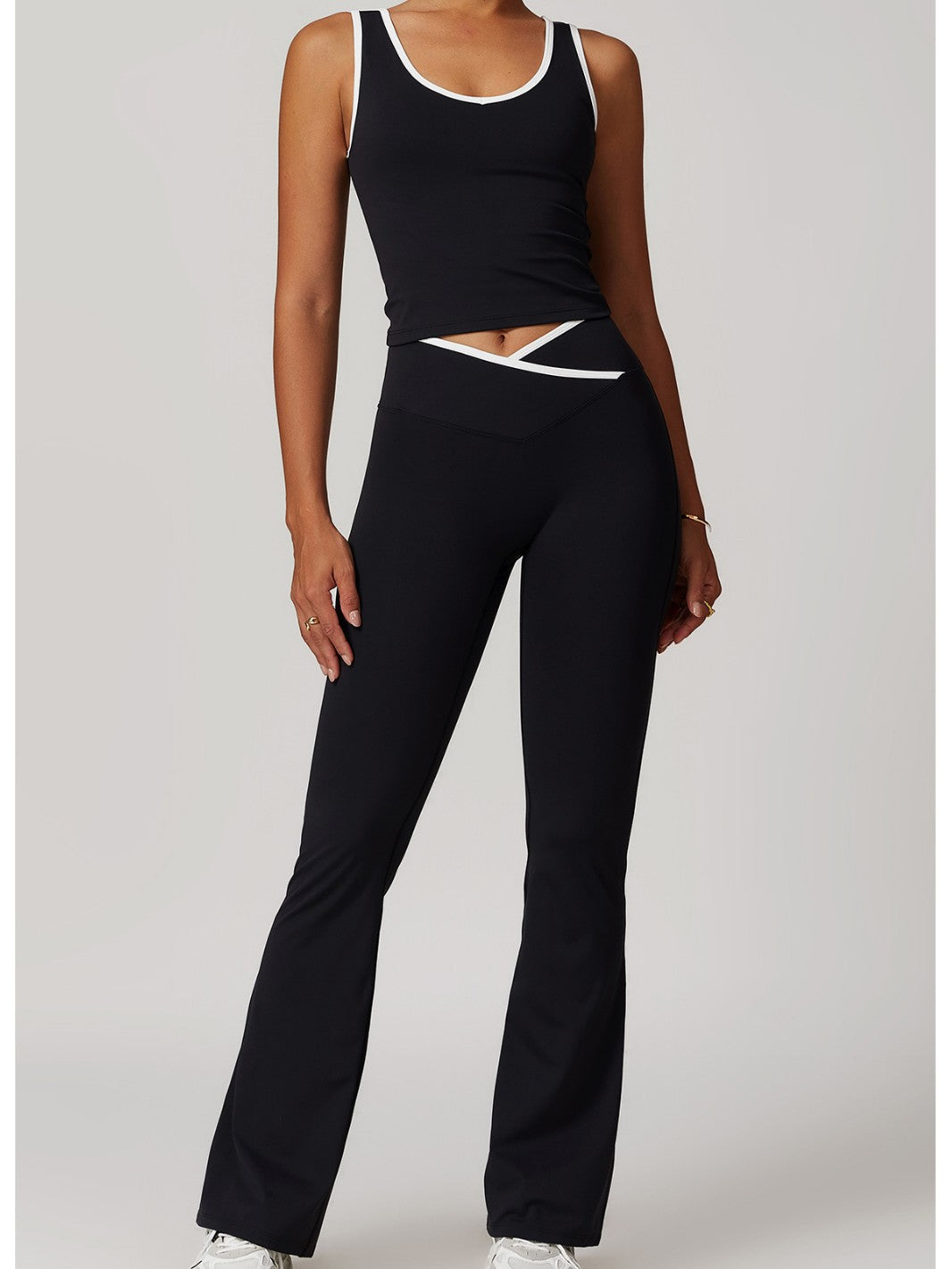 High-Waisted Flared Yoga Sportswear
