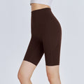 High-Waist Yoga Fitness Shorts