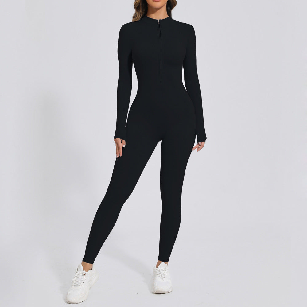 Long Sleeve Yoga One Piece Suit