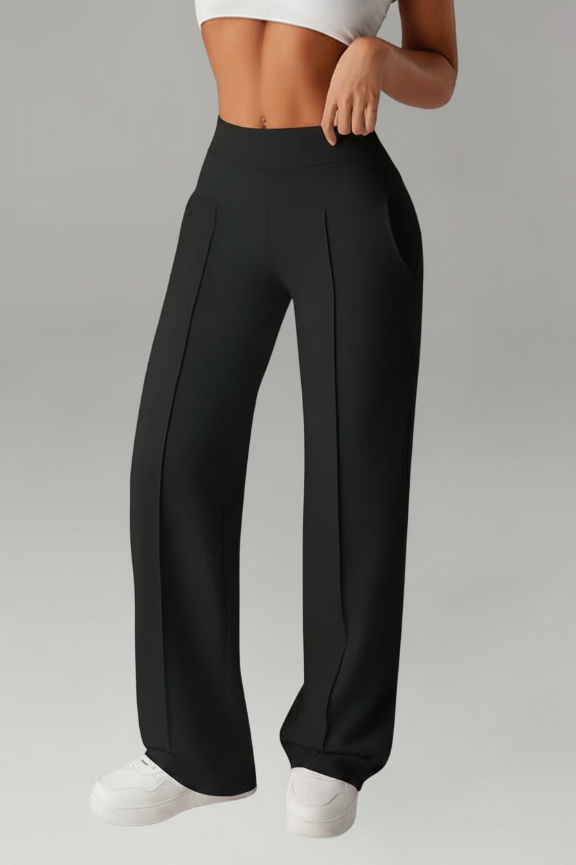 Womens Straight Leg Fitness Pants