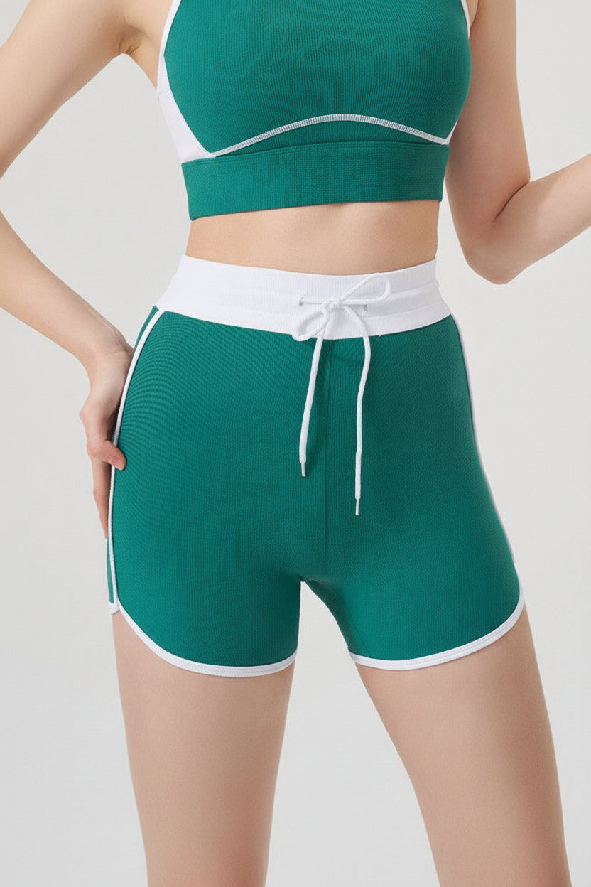 Women's High Waist Yoga Running Sportswear Set