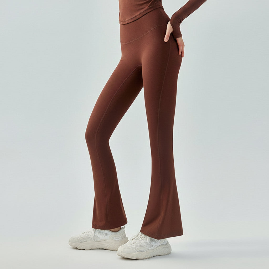 High Waist Flared Yoga Pants