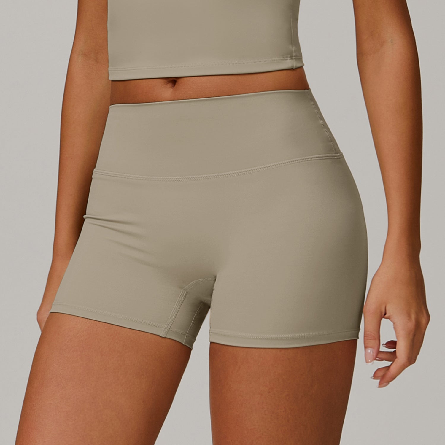 High Waist Yoga Shorts