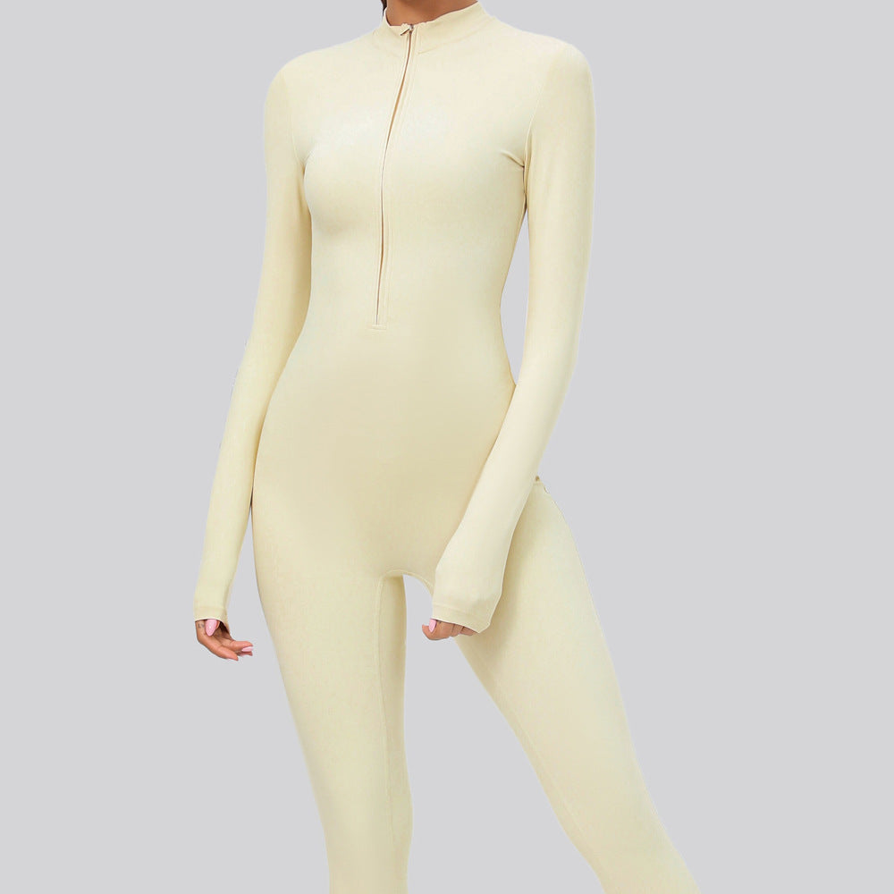 Long Sleeve Yoga One Piece Suit