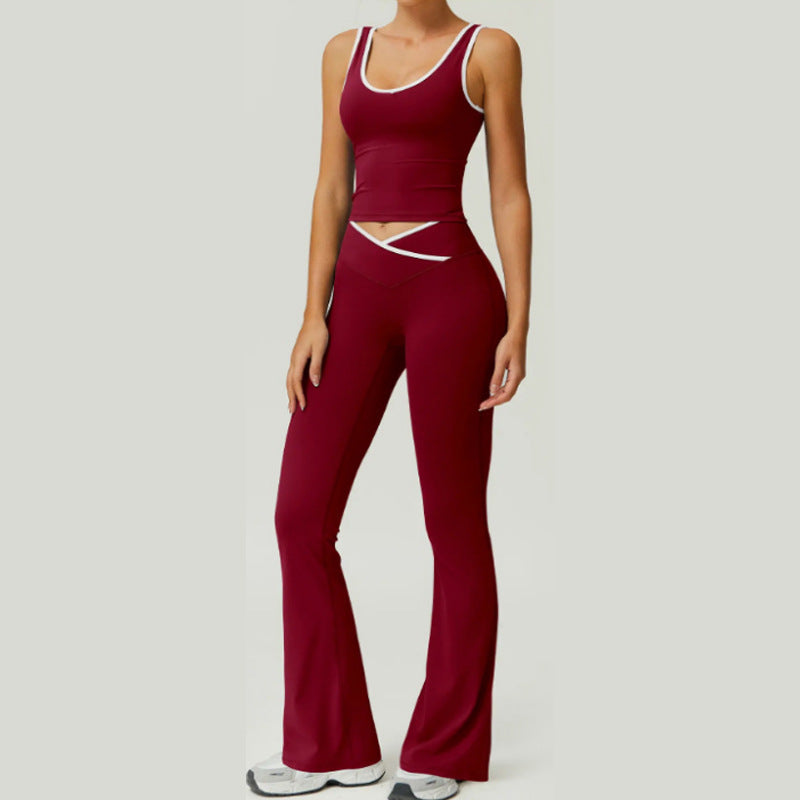 High-Waisted Flared Yoga Sportswear