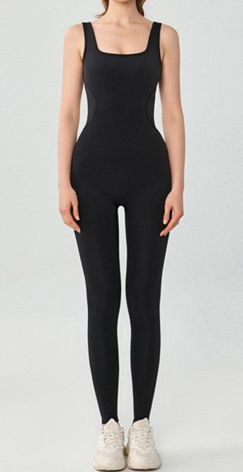 Womens Slim Fit Yoga Bodysuit