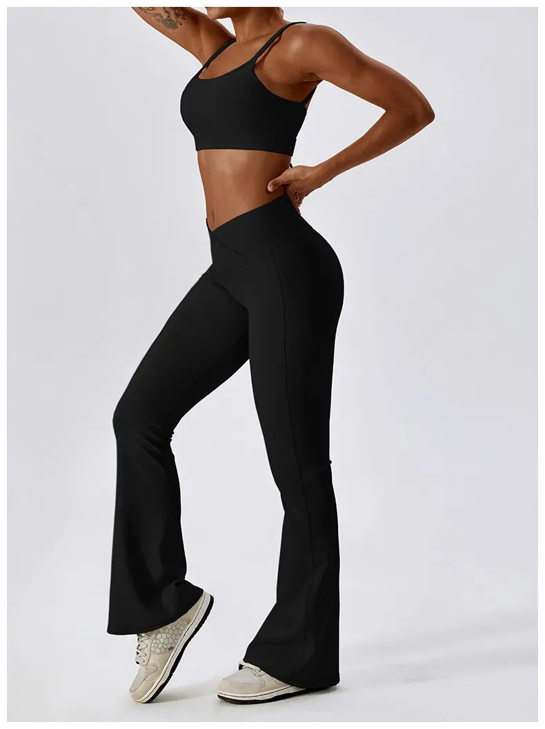 Women's High-Waisted Yoga with Tummy Control and Quick-Dry Fabric