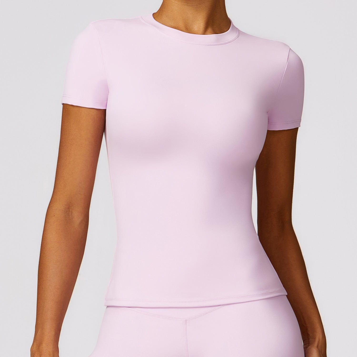 Womens Round Neck Sports Top