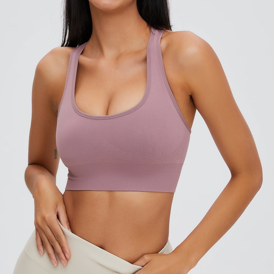 Seamless High Support Sports Bra