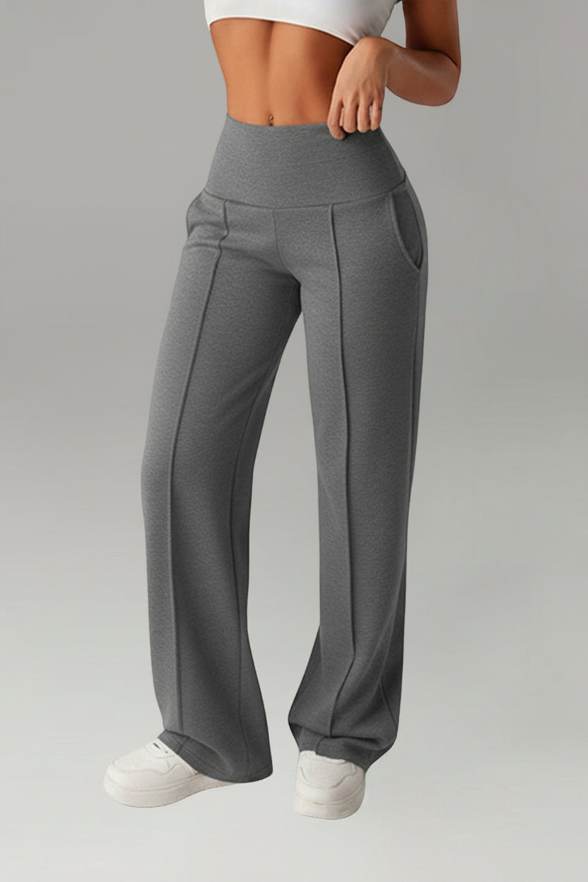 Womens Straight Leg Fitness Pants