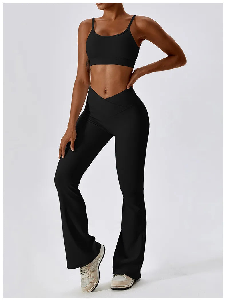 Women's High-Waisted Yoga with Tummy Control and Quick-Dry Fabric