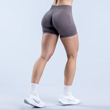Womens High Waisted Yoga Fitness Shorts