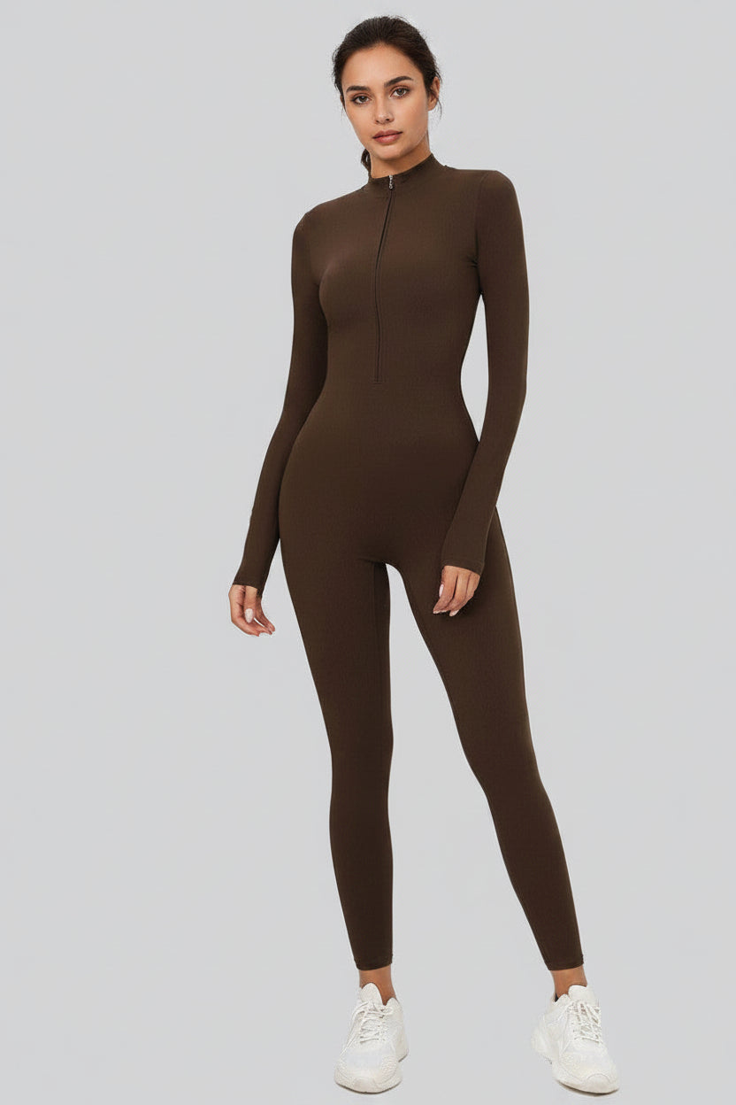 Long Sleeve Yoga One Piece Suit