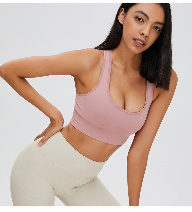 Seamless High Support Sports Bra