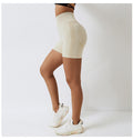 Womens Seamless High Waist Yoga Shorts