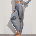Hollow-out Mesh Breathable Yoga Pants