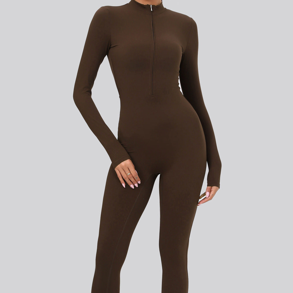 Long Sleeve Yoga One Piece Suit