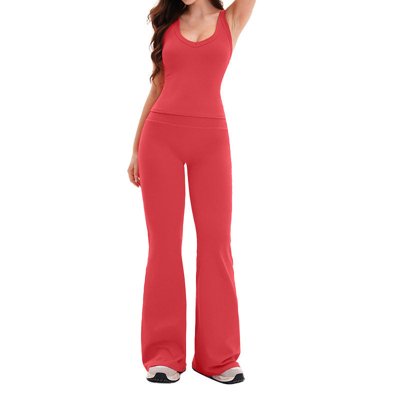 Yoga Set Hollow Back
