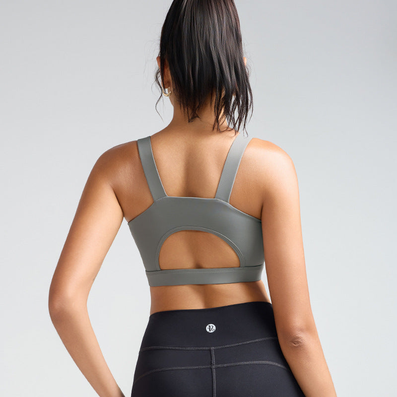 Anti-sag sports bra