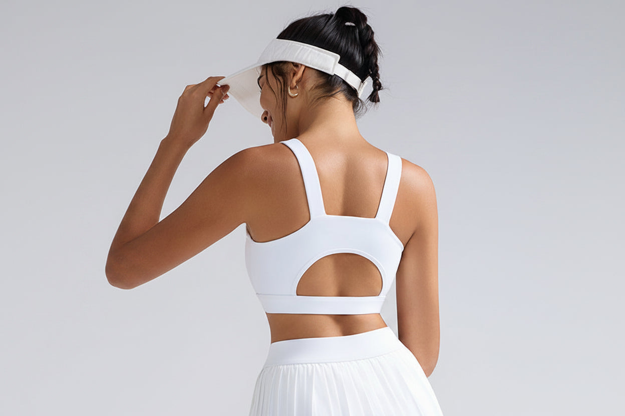 Anti-sag sports bra