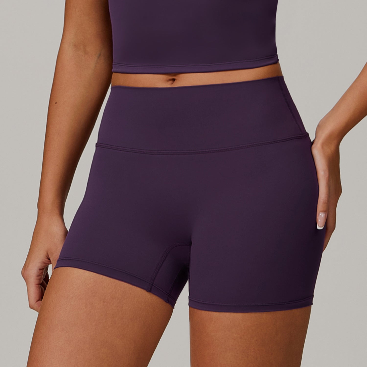 High Waist Yoga Shorts