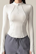 Womens Yoga Fitness Long Sleeve Top