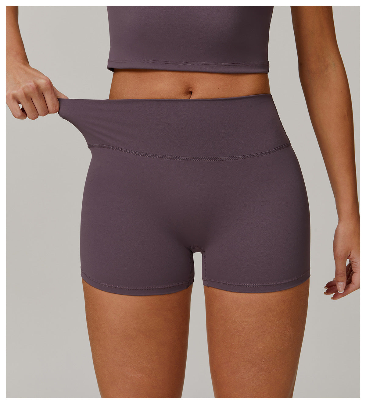 High Waist Yoga Shorts