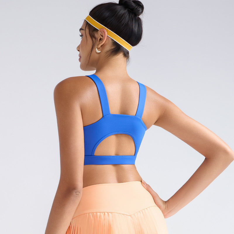 Anti-sag sports bra