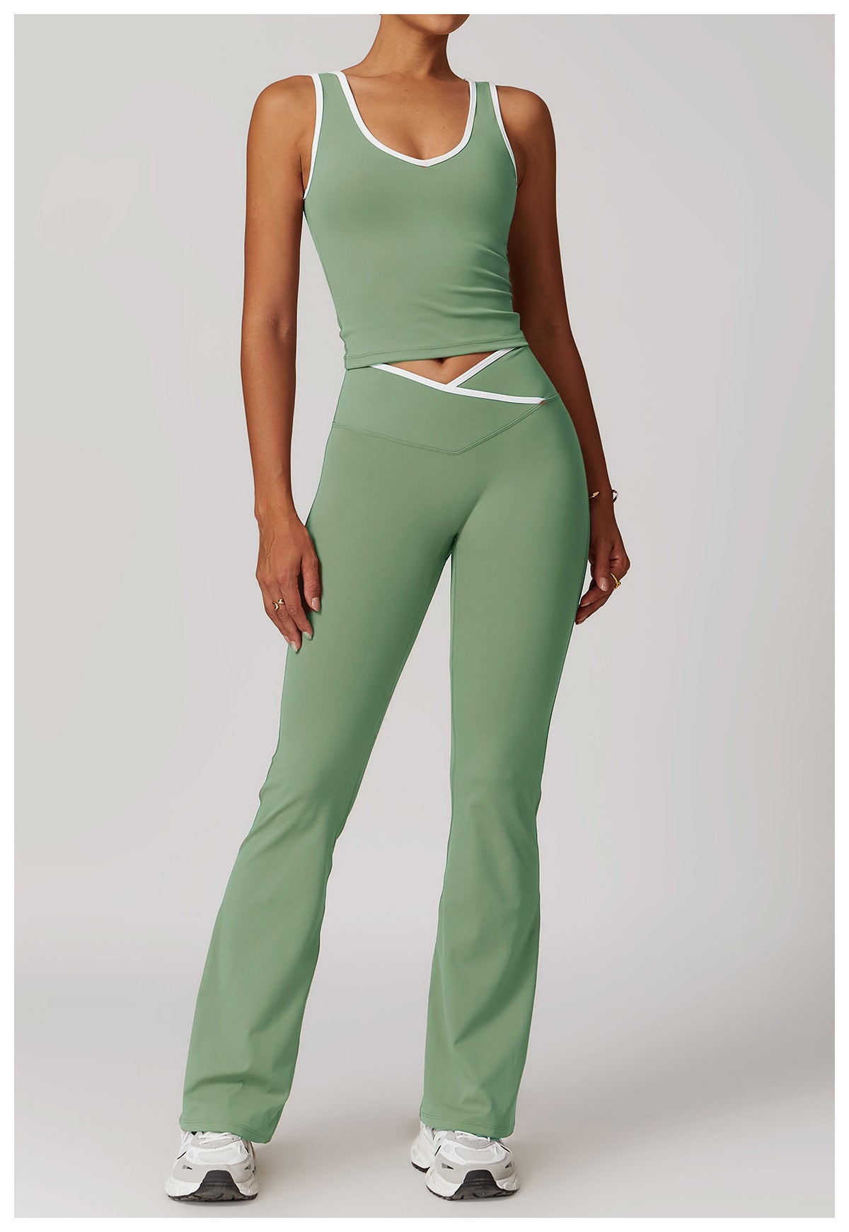 High-Waisted Flared Yoga Sportswear