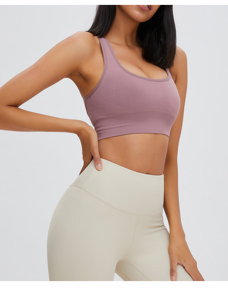 Seamless High Support Sports Bra