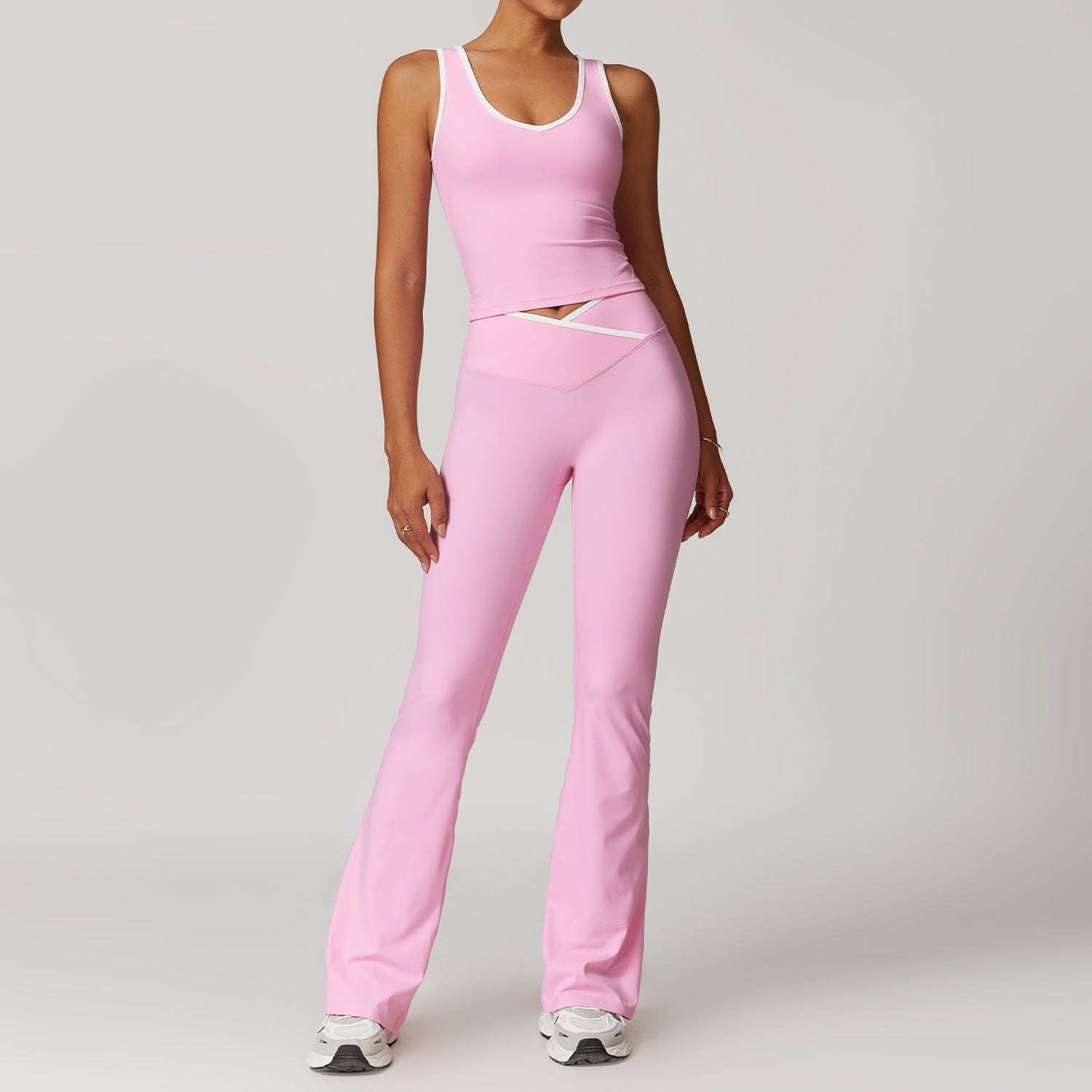 High-Waisted Flared Yoga Sportswear