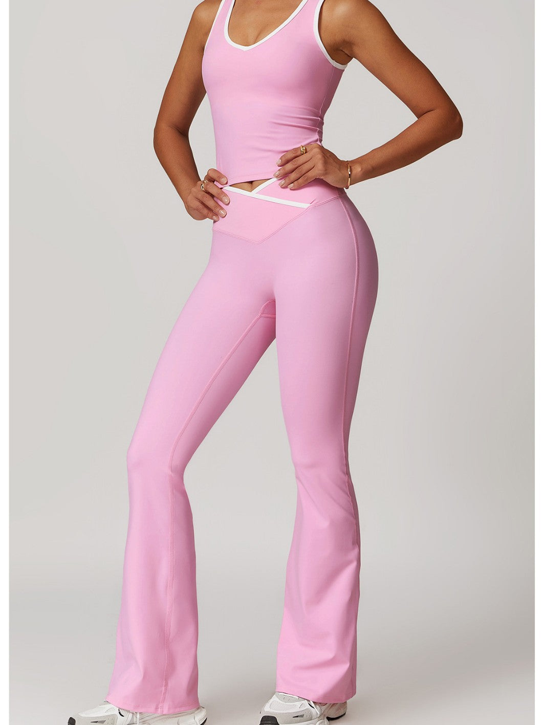 High-Waisted Flared Yoga Sportswear