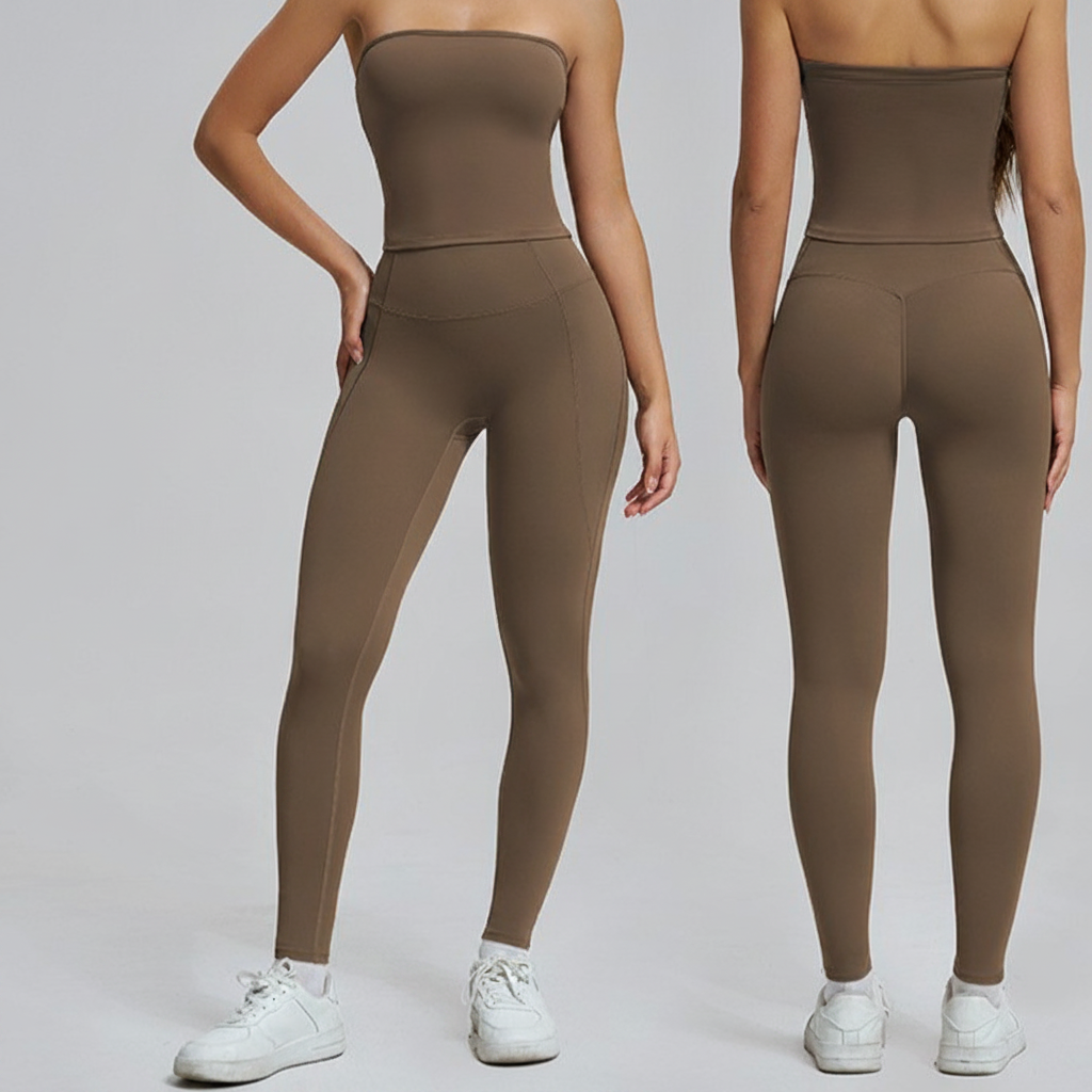 Womens Quick Dry Yoga Fitness Set