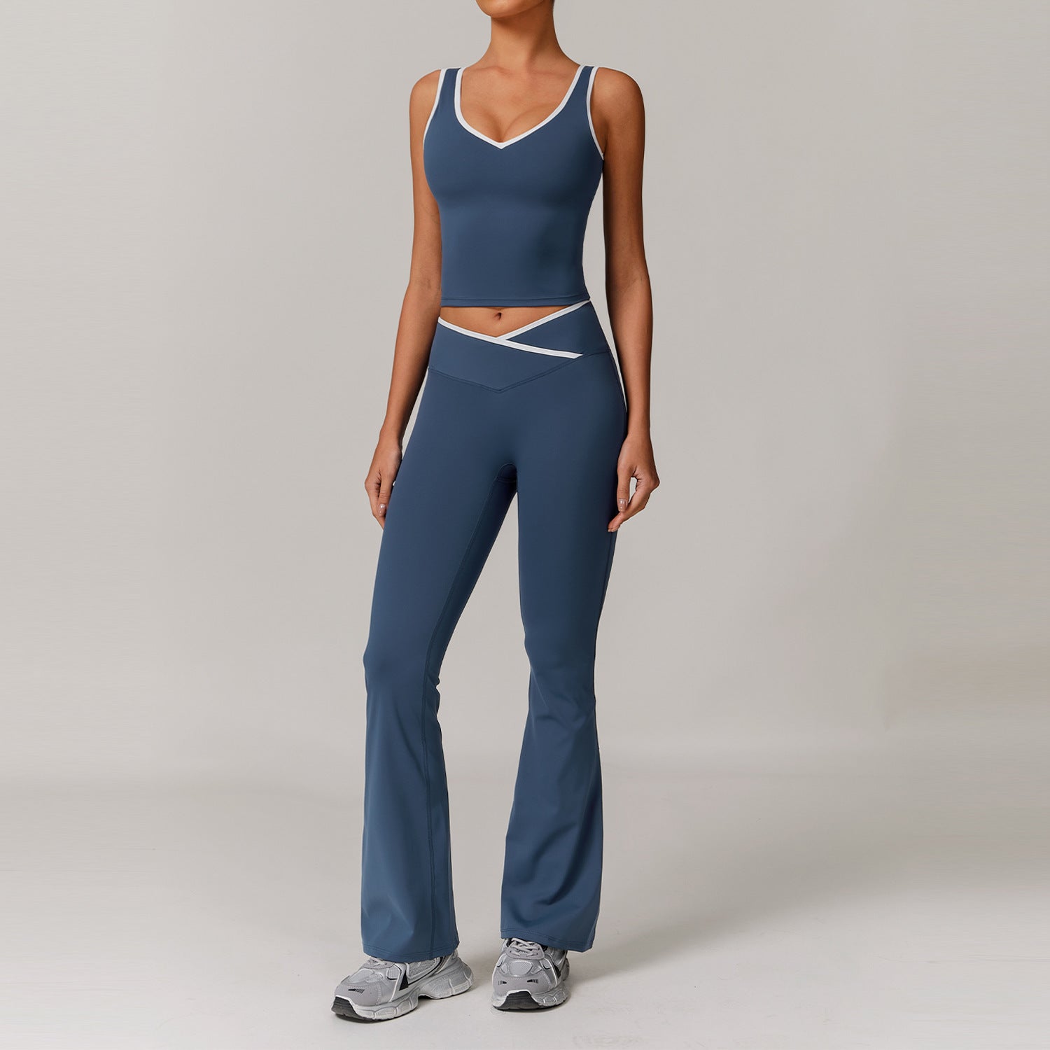 High-Waisted Flared Yoga Sportswear