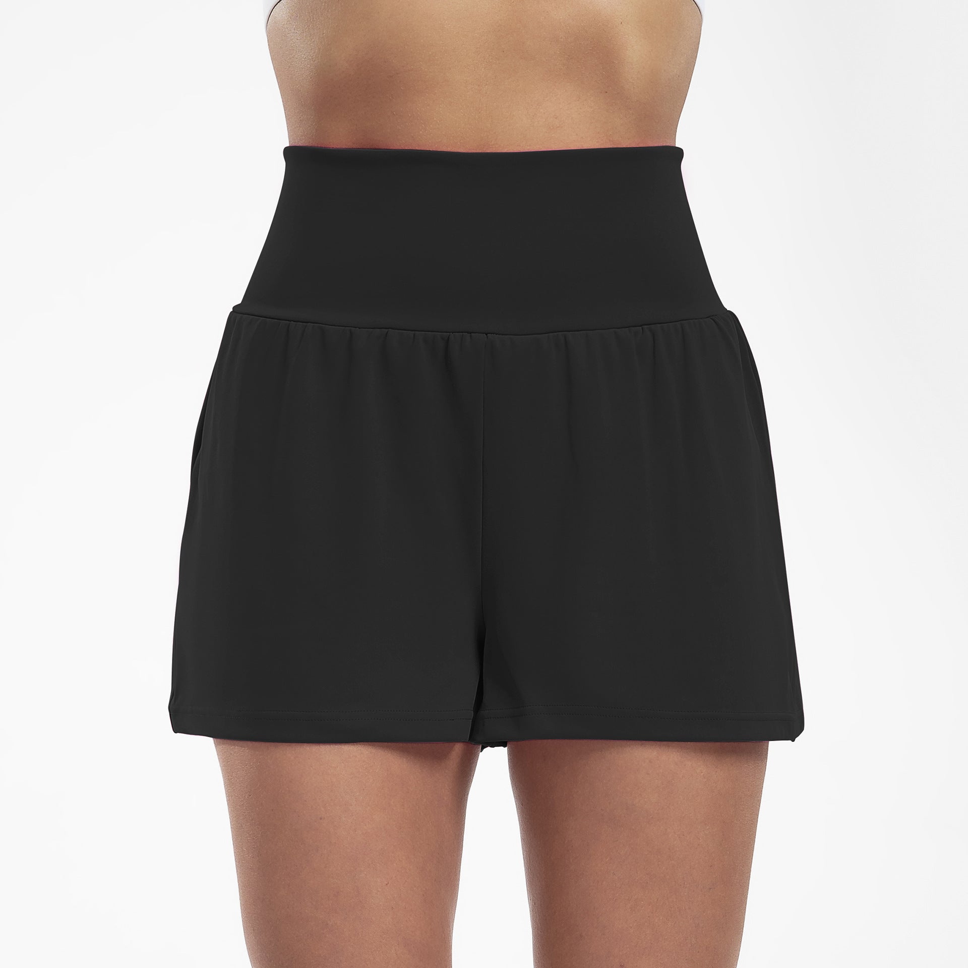 High Waist Yoga Fitness Shorts