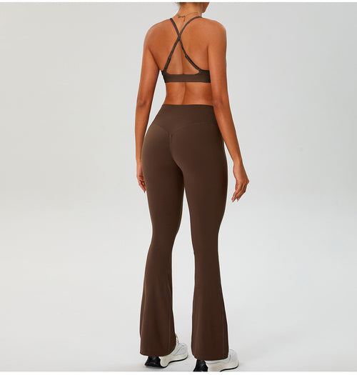 Flared leggings