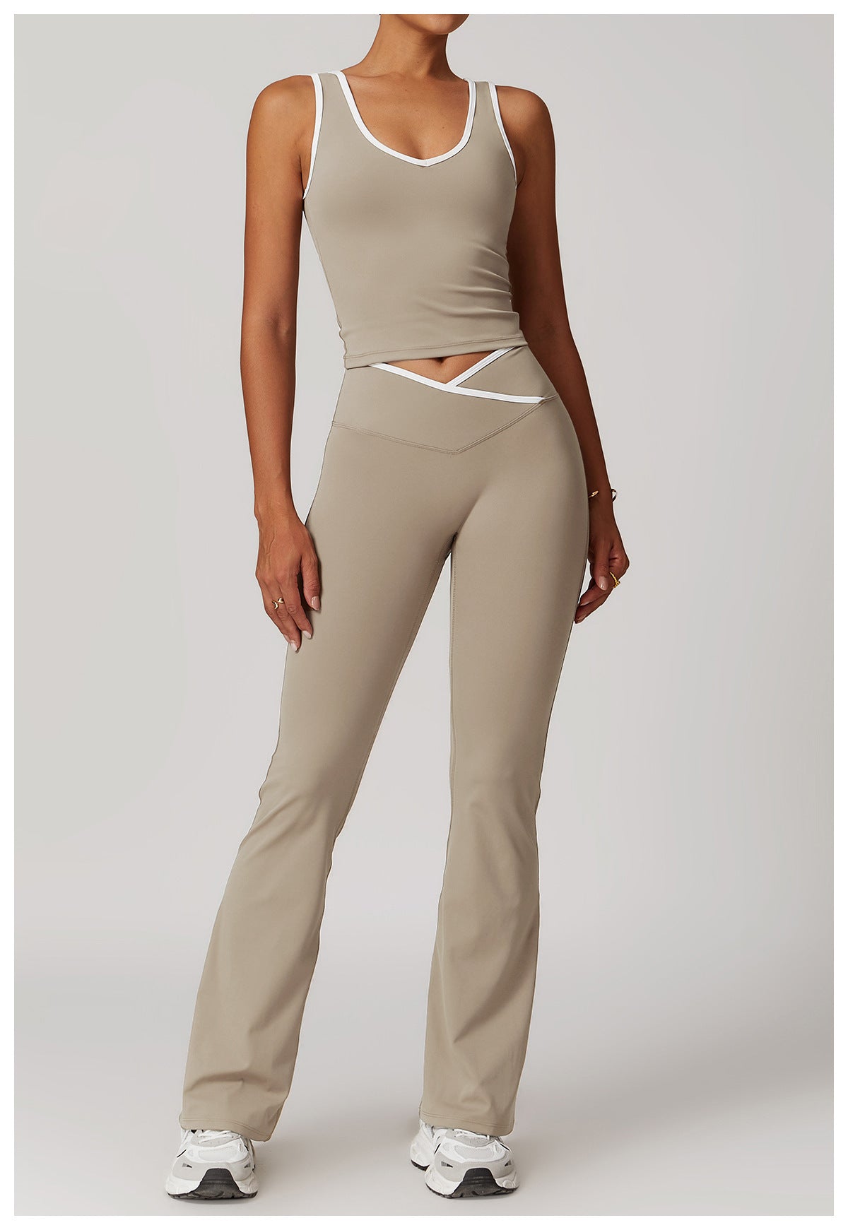 High-Waisted Flared Yoga Sportswear