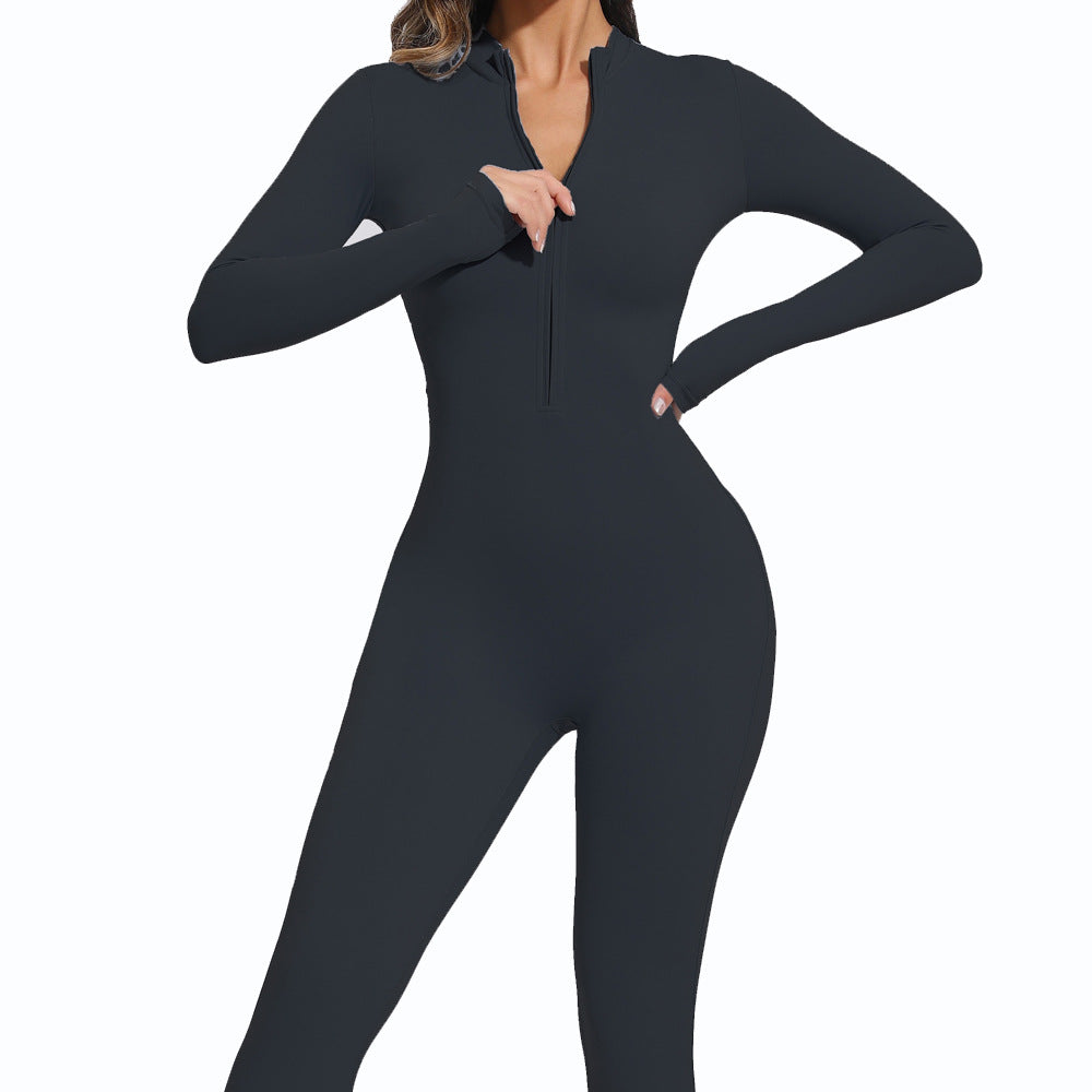 Long Sleeve Yoga One Piece Suit