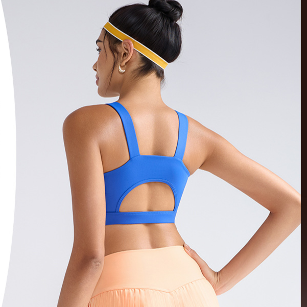 Anti-sag sports bra