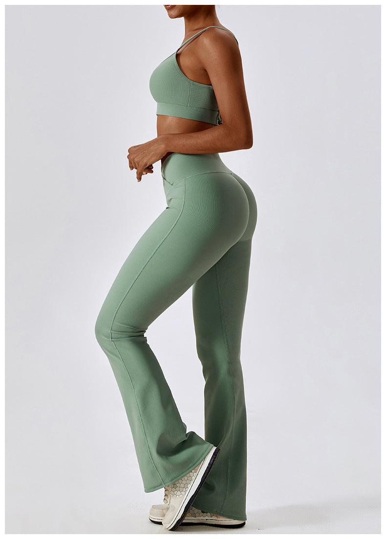 Women's High-Waisted Yoga with Tummy Control and Quick-Dry Fabric