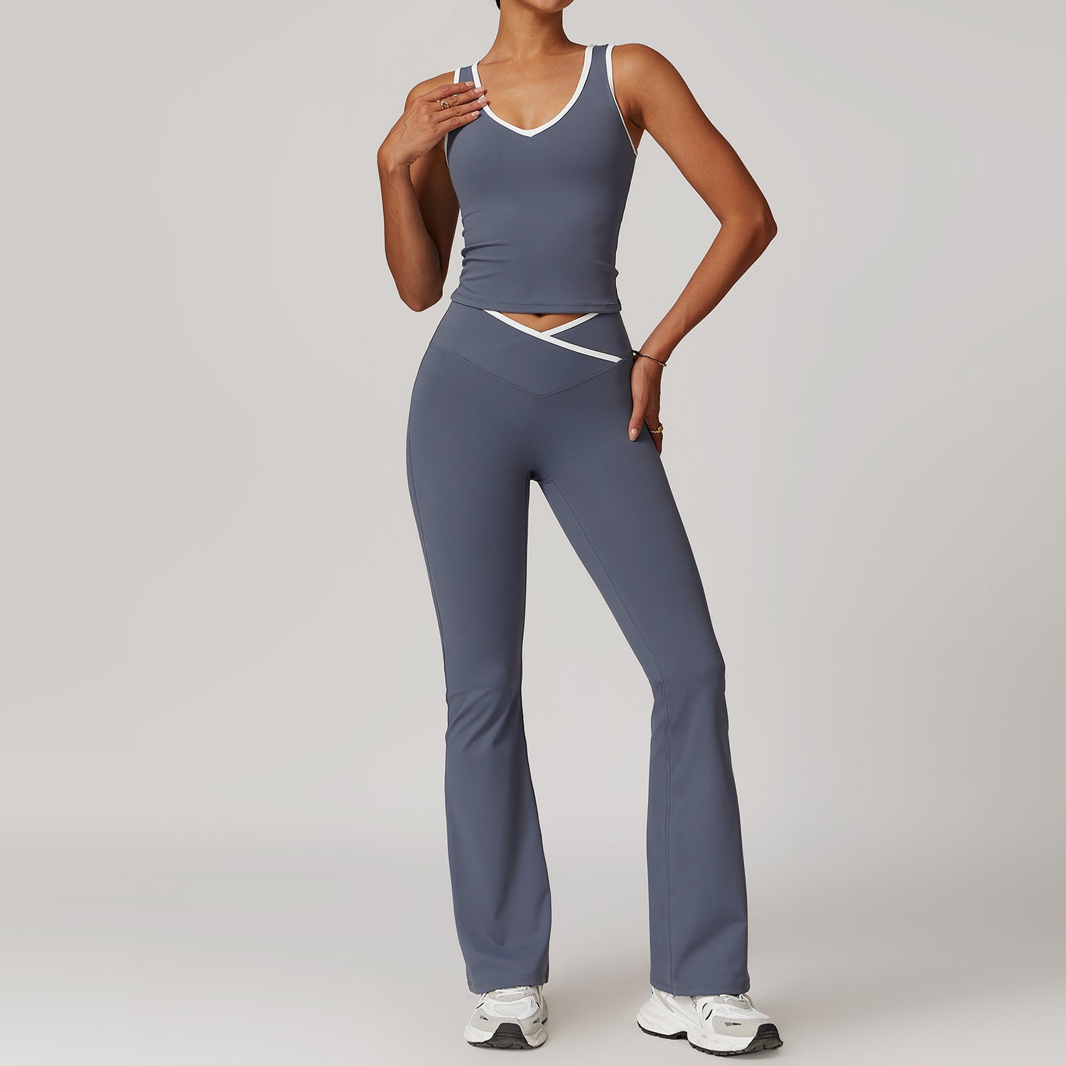 High-Waisted Flared Yoga Sportswear