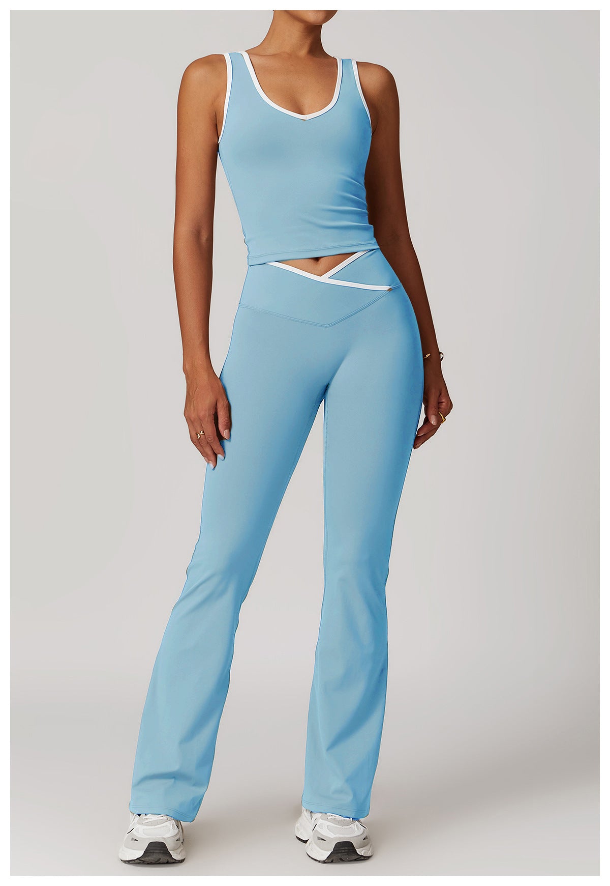 High-Waisted Flared Yoga Sportswear