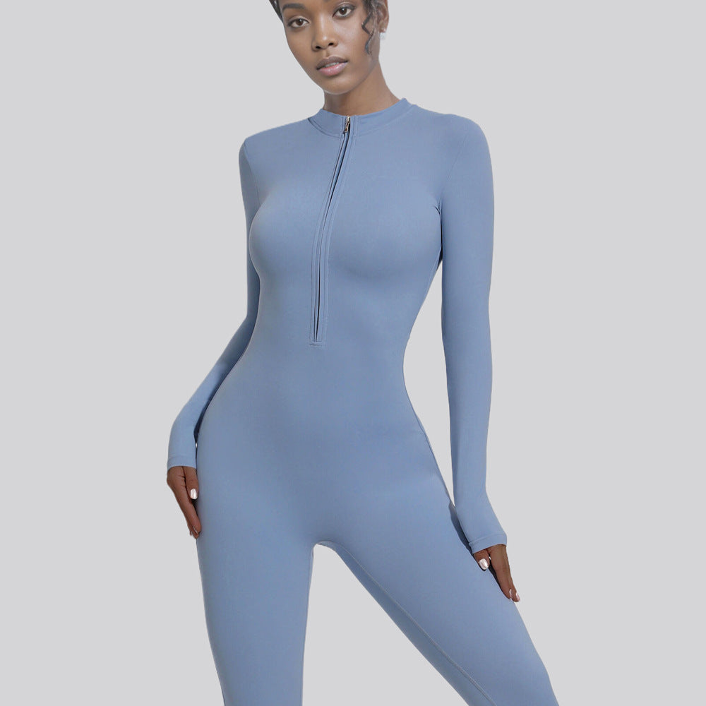 Long Sleeve Yoga One Piece Suit